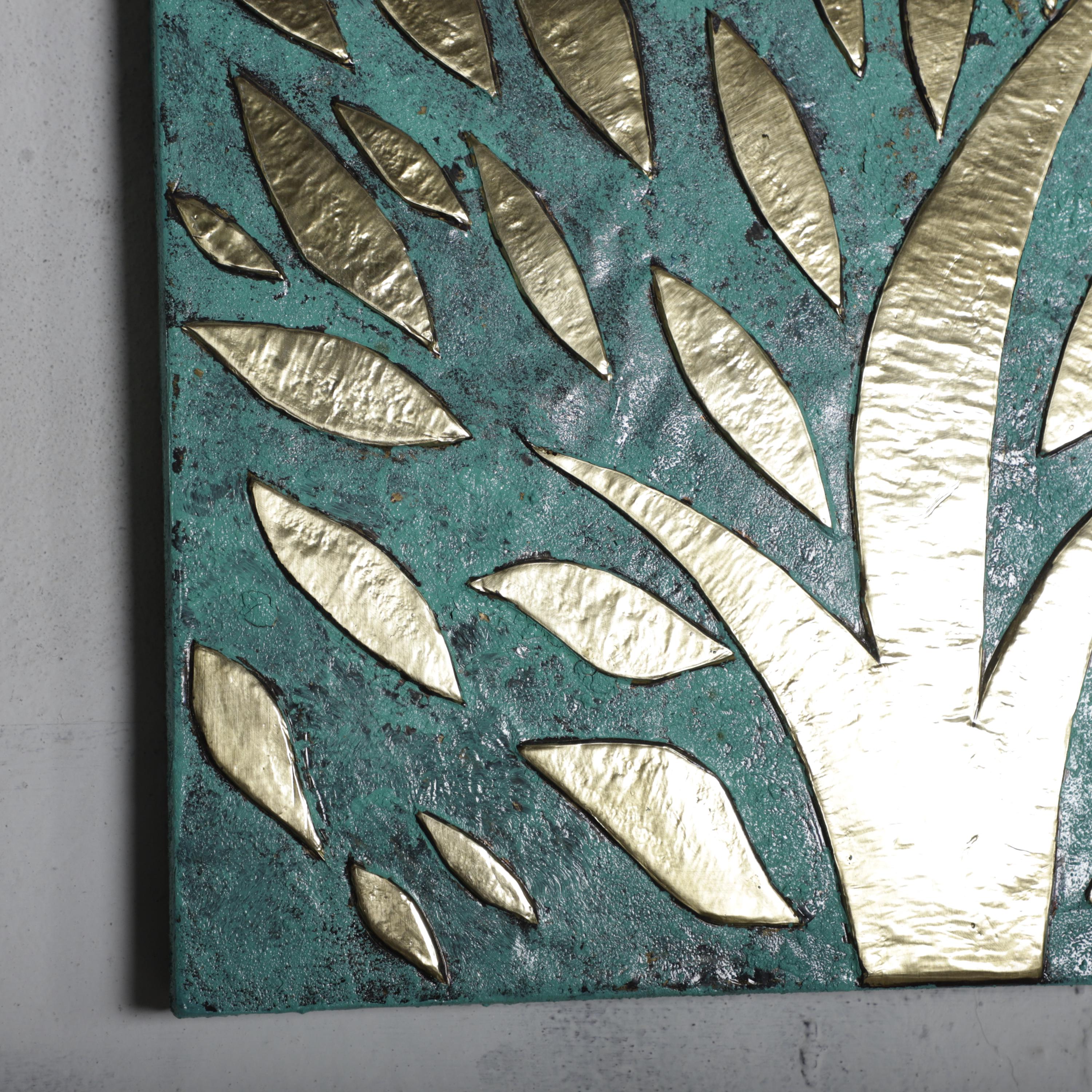 Tree of Life Brass Wall Art – Handmade Moroccan Design
