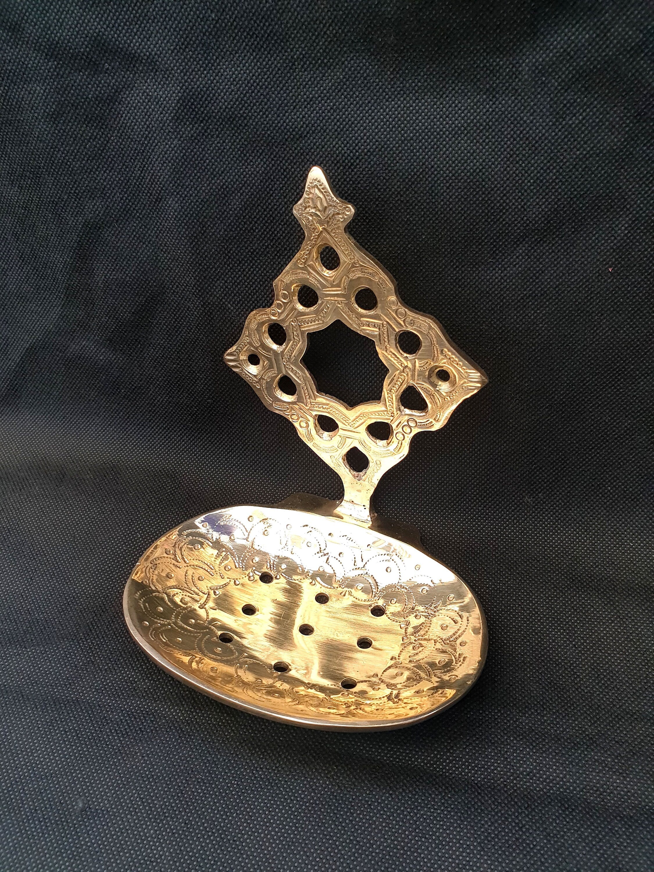 Set of 3 Brass Bathroom Accessories