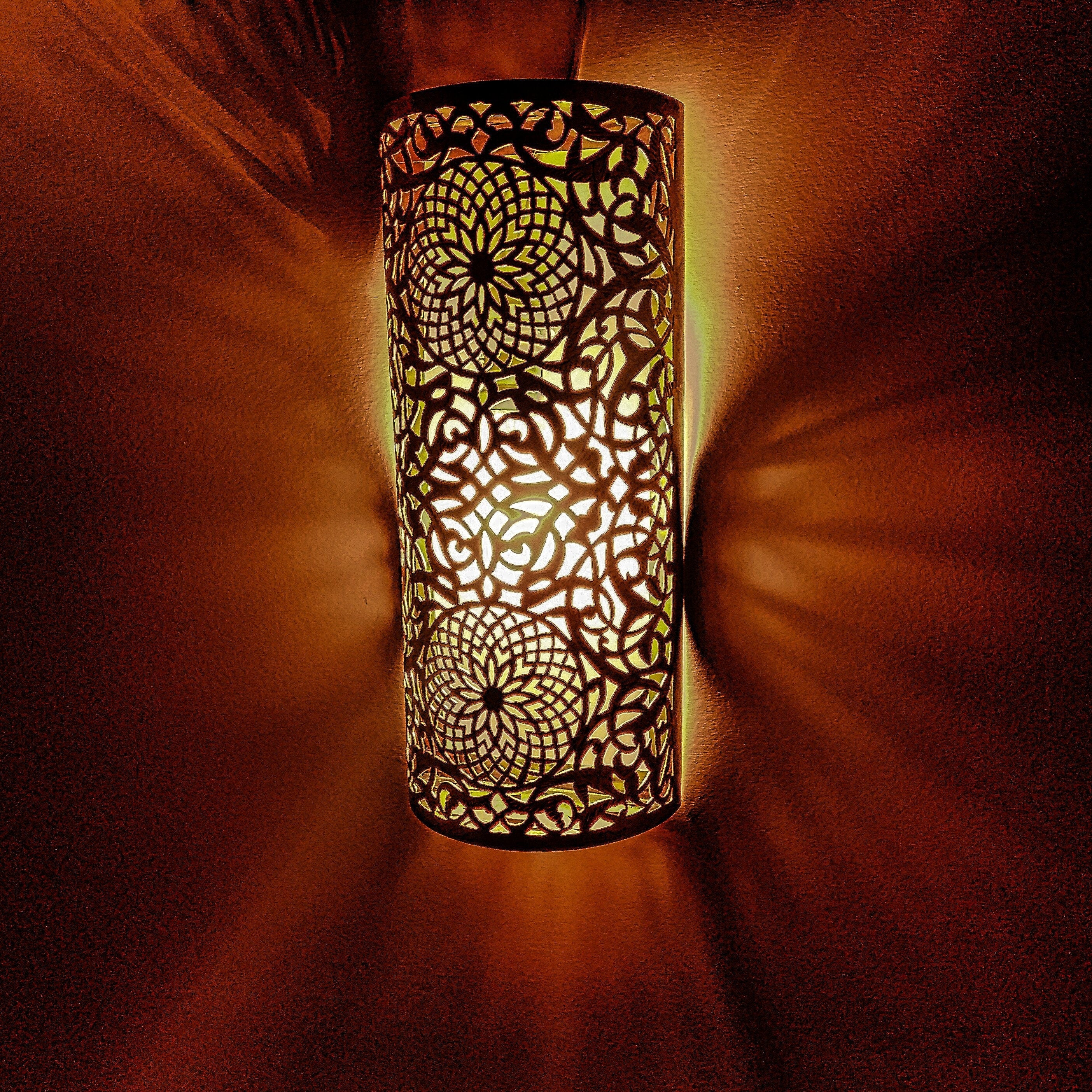 Handmade Moroccan Wall Lamp Fixture