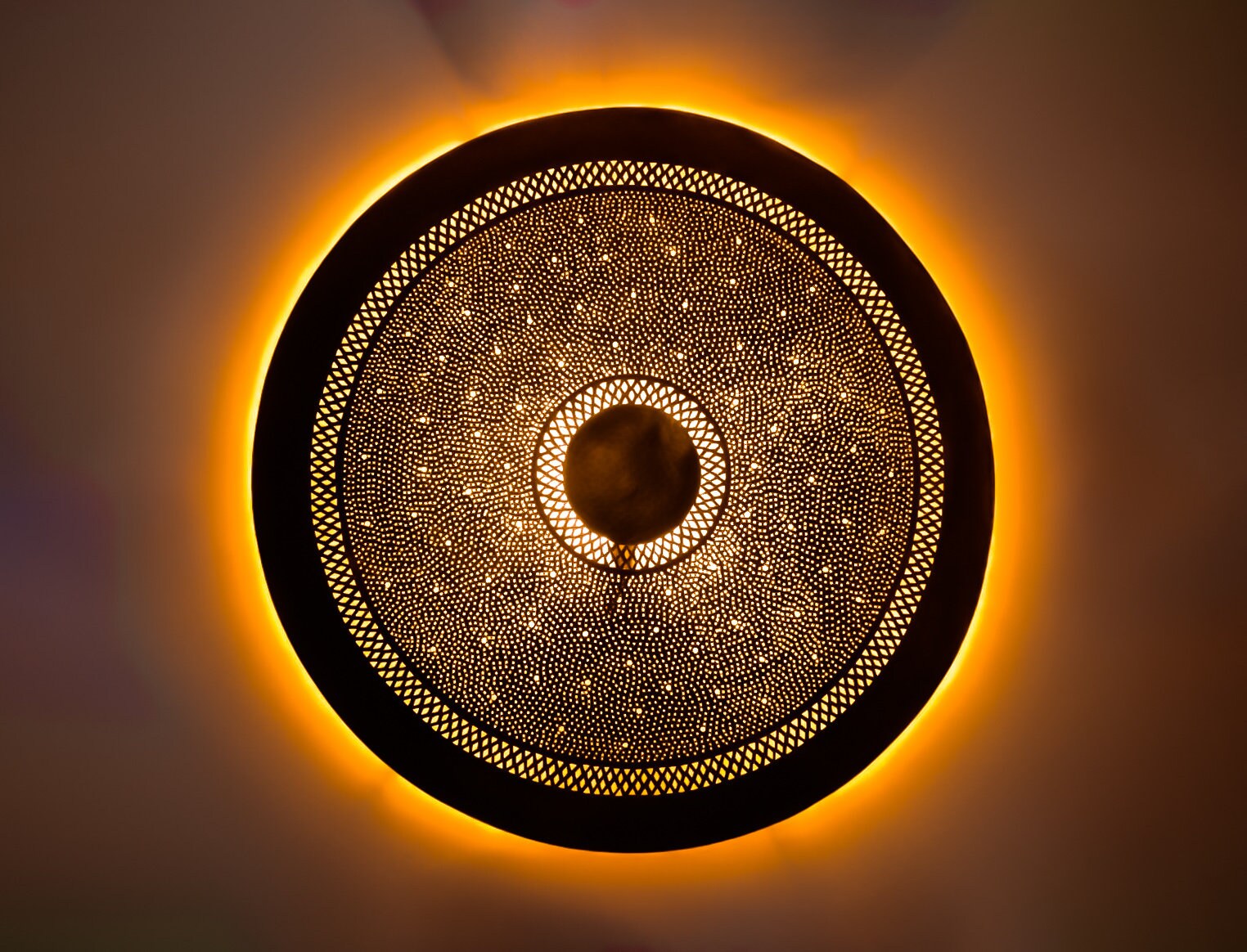 Moroccan Circle Wall Sconce