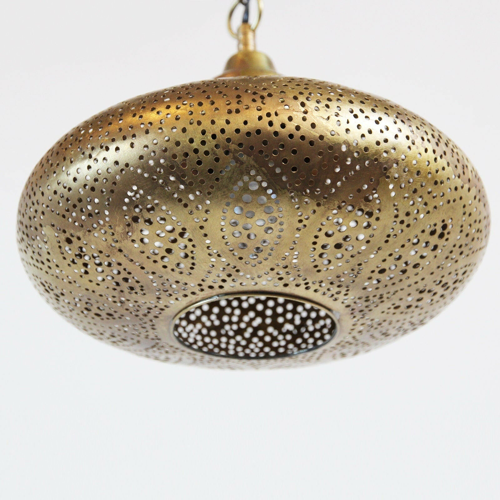 Moroccan Brass Ceiling Light