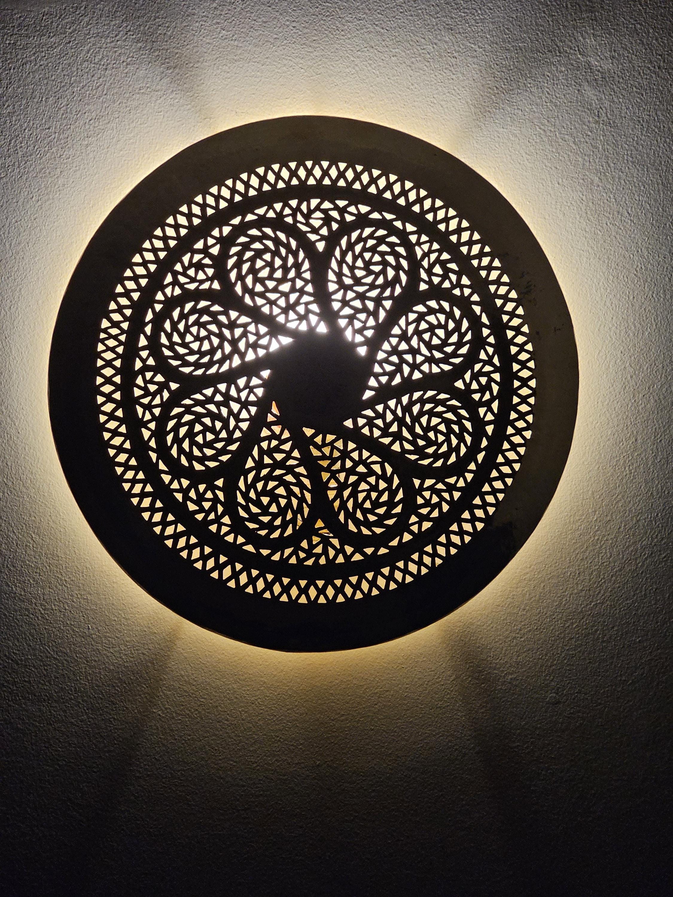 Handcrafted Brass Wall Light