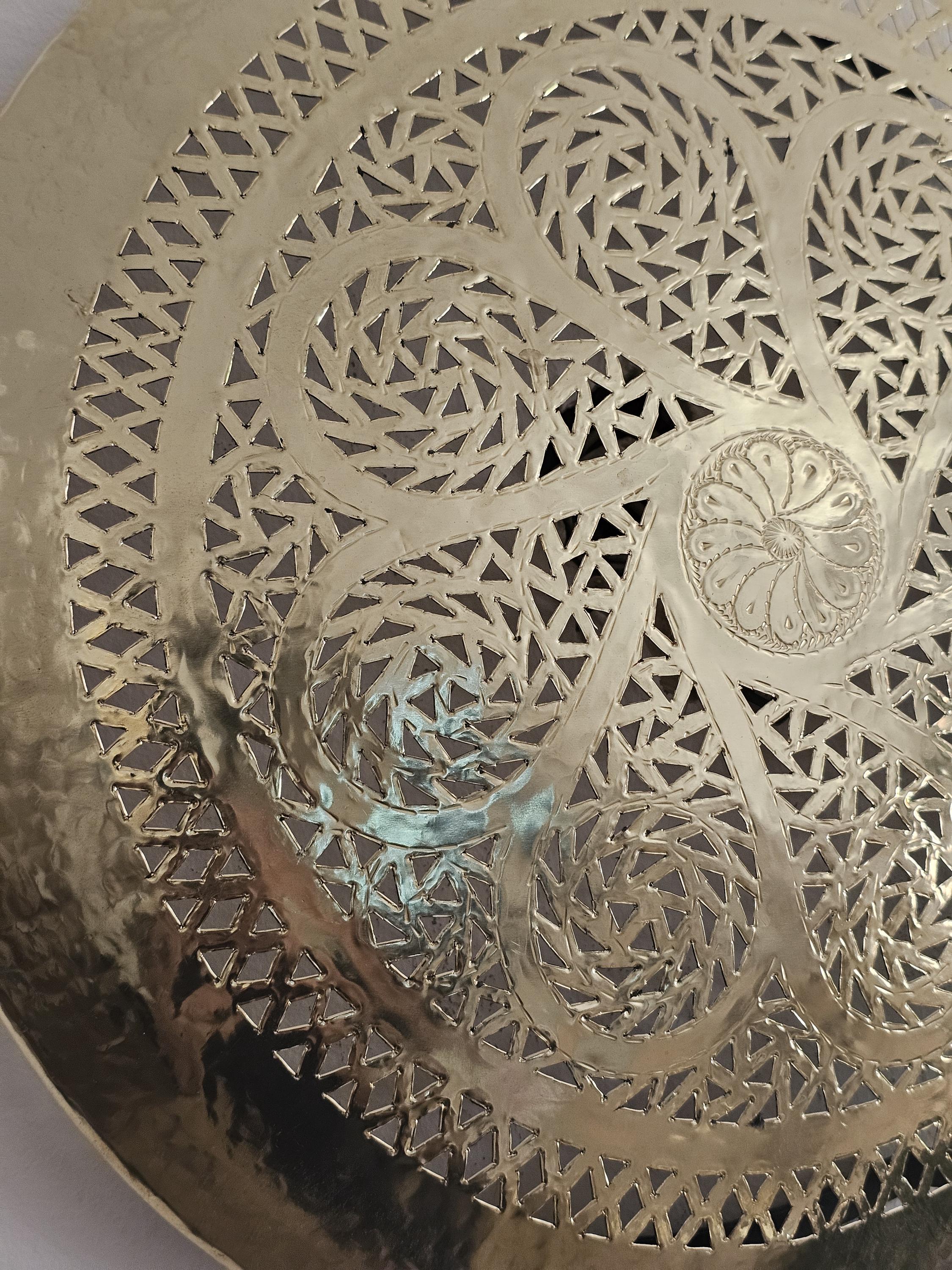 Handcrafted Brass Wall Light