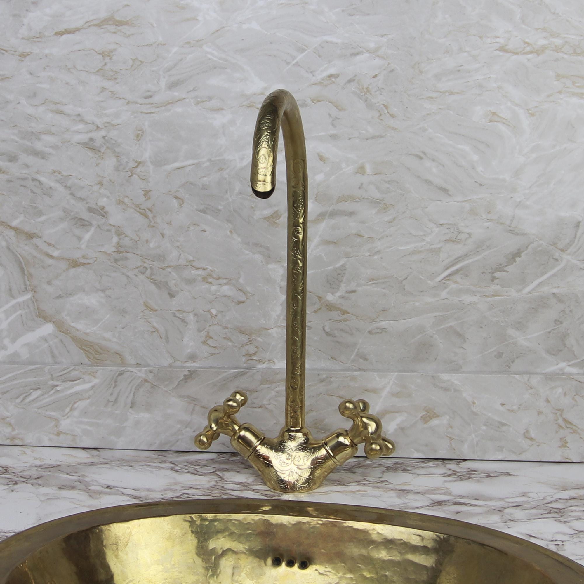 Handmade Solid Brass Faucet