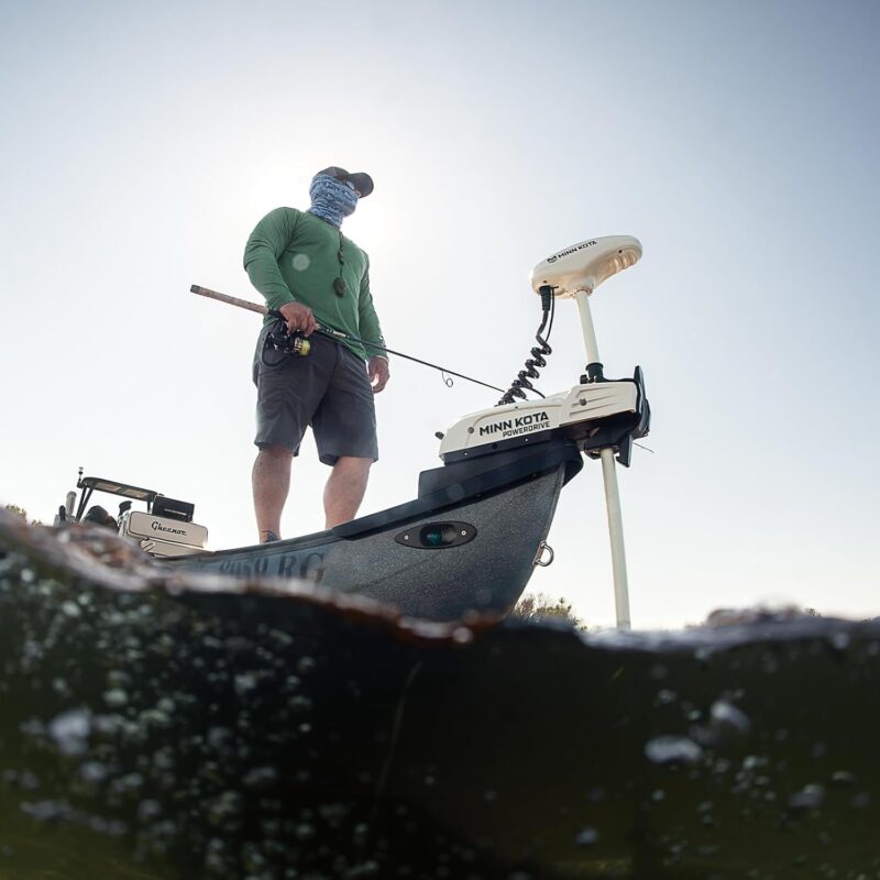Minn Kota 1363585 Riptide PowerDrive Bow-Mount Trolling Motor with Mircro Remote, 70 Lb. Thrust, 54 in. Shaft, Saltwater - Image 6