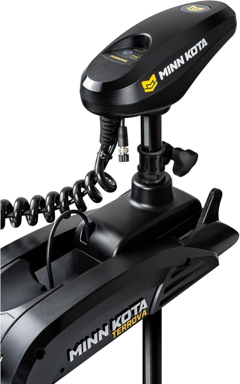 Minn Kota Terrova Kayak Freshwater Bow-Mount Electric Trolling Motor with GPS and Safety Switch Kit, 55 Lb. Thrust, 36 in. Shaft, Includes Wireless Micro Remote - Image 6