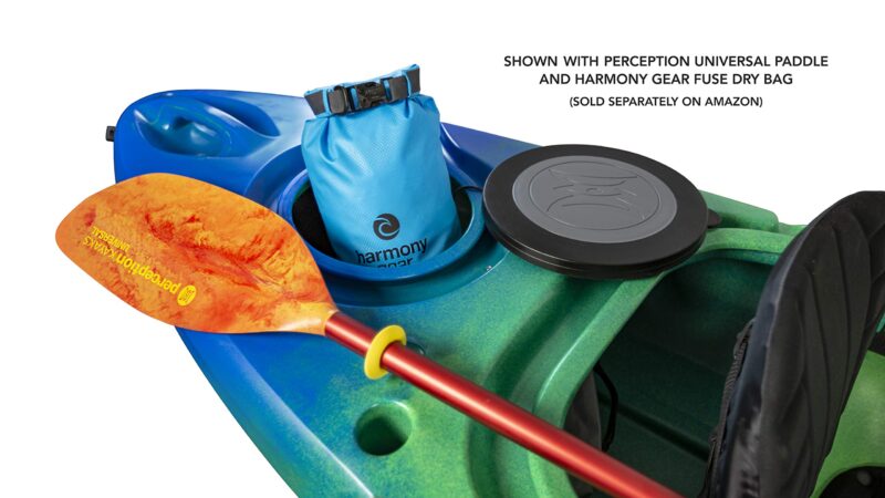 Perception Flash 9.5 | Sit Inside Kayak | Rod Holders and Rear Storage | 9' 6" - Image 5
