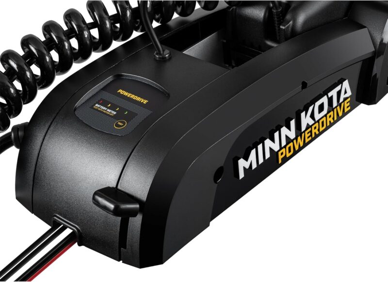 Minn Kota 1358472 PowerDrive Bow-Mount Trolling Motor with Dual Spectrum Chirp Sonar, Micro Remote, 70 Lb. Thrust, 60 in. Shaft, Freshwater - Image 3